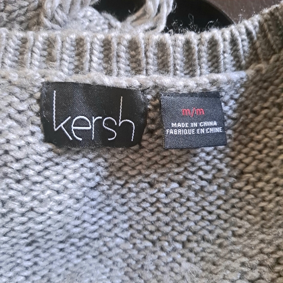 Gray Shaggy Kersh Vest - Picture 4 of 4